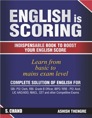English is Scoring: Indispensable book to boost your English score