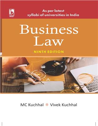 Business Law 9e: As per latest Syllabi of Universities in India