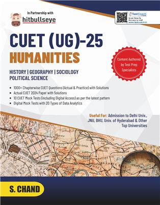 CUET (UG) 2025 Humanities | History | Geography | Sociology | Political Science | 1000+  Questions | CUET 2024 Papers | Mock Tests | Delhi University, JNU, BHU, Other Universities