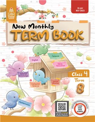 New Monthly Term Book Class 4 Term 8