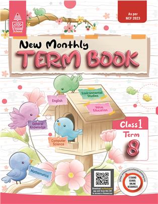 New Monthly Term Book Class 1 Term 8