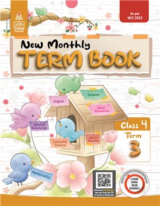 New Monthly Term Book Class 4 Term 3