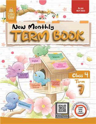 New Monthly Term Book Class 4 Term 7