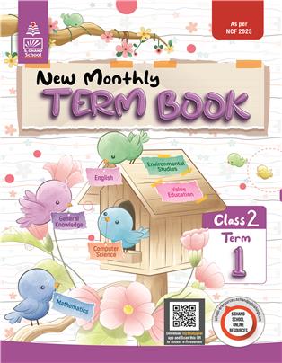 New Monthly Term Book Class 2 Term 1