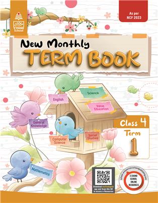 New Monthly Term Book Class 4 Term 1