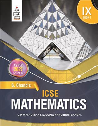 S Chand ICSE Mathematics Class IX Book 1