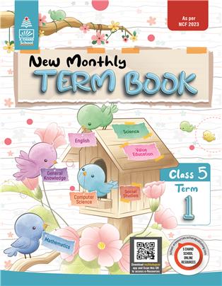 New Monthly Term Book Class 5 Term 1