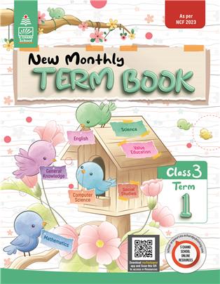 New Monthly Term Book Class 3 Term 1