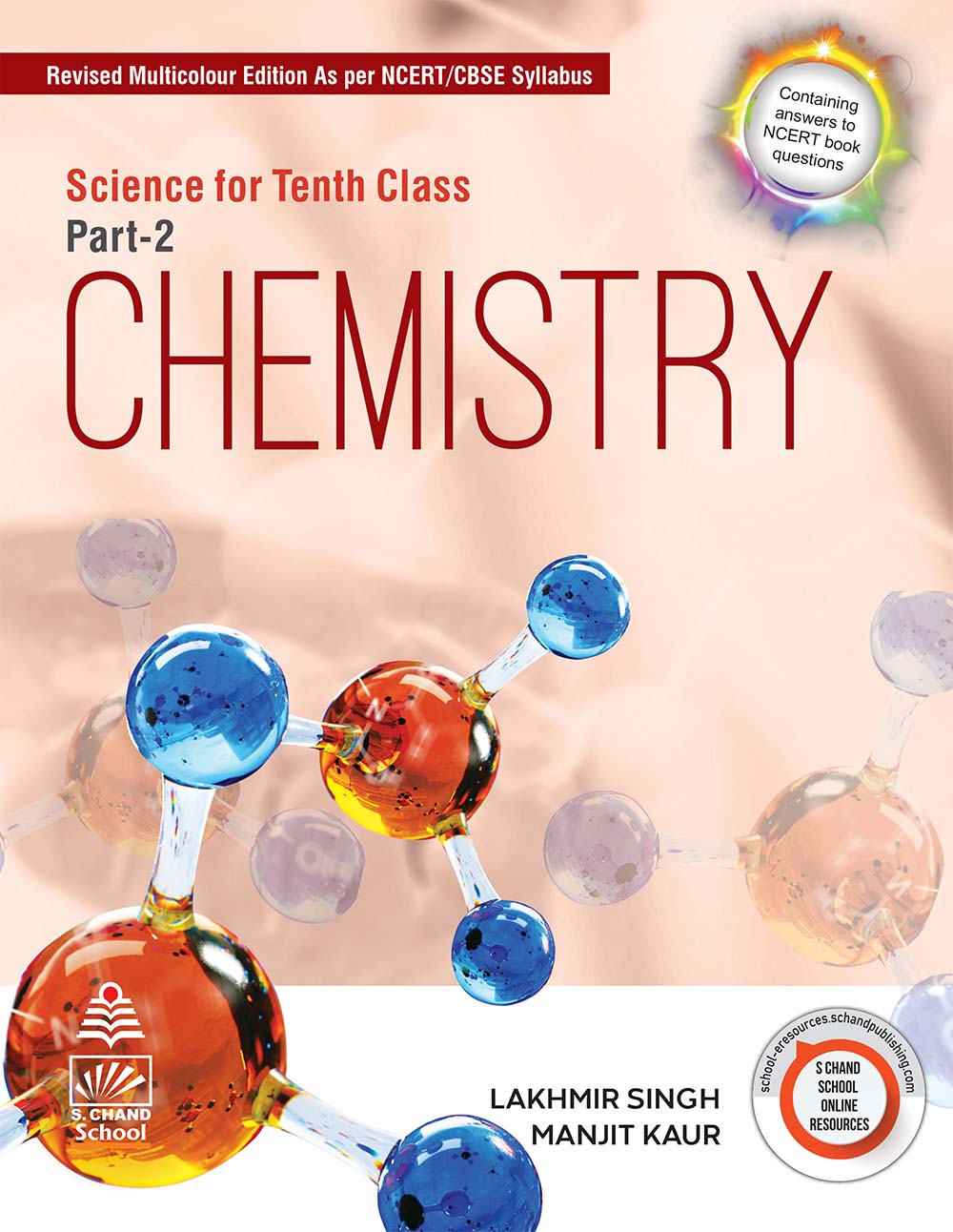 Science For Tenth Class Part 2 Chemistry By Lakhmir Singh