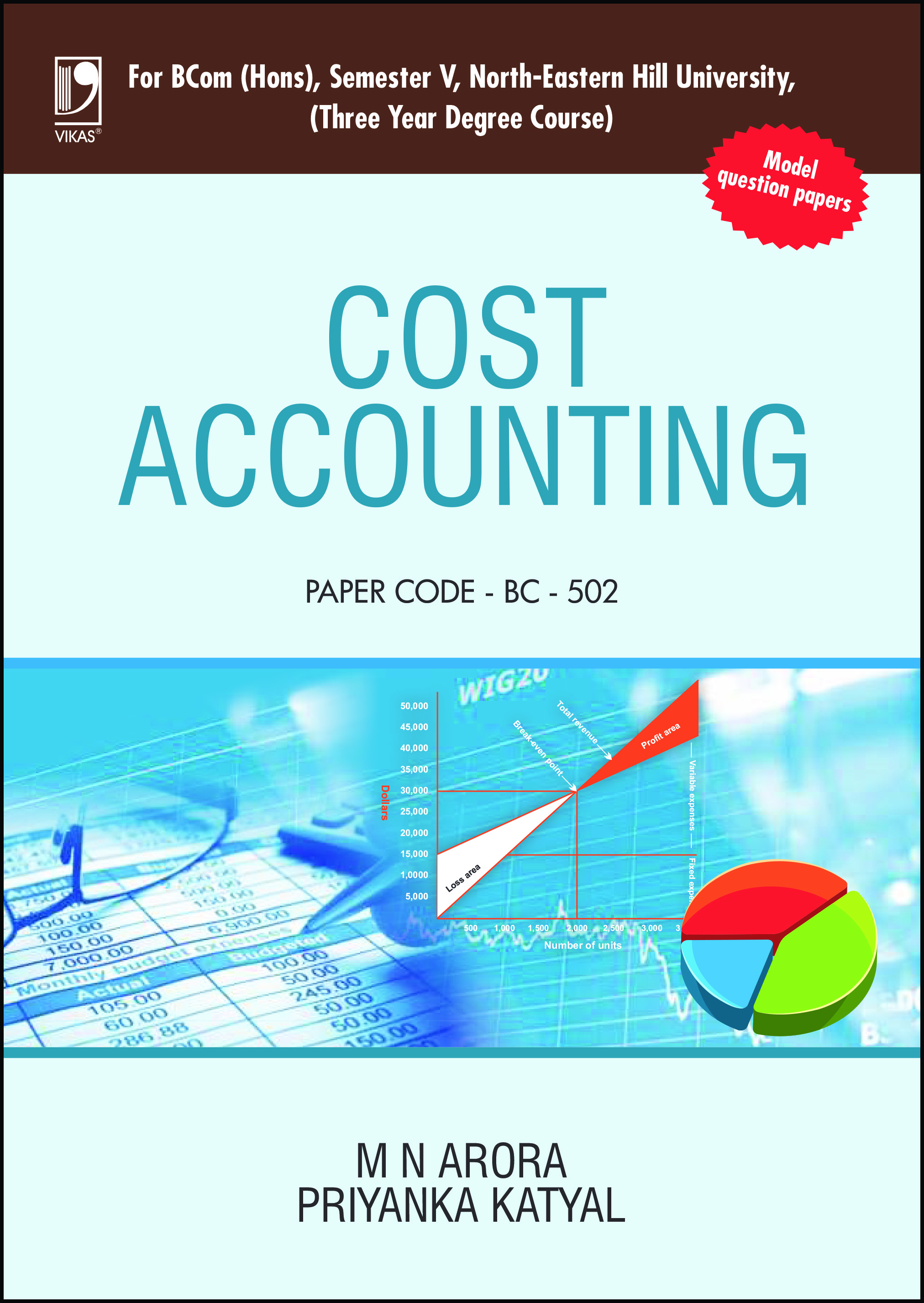 Cost Accounting (For B.Com. (Hons), 5th Semester, ... By M N Arora