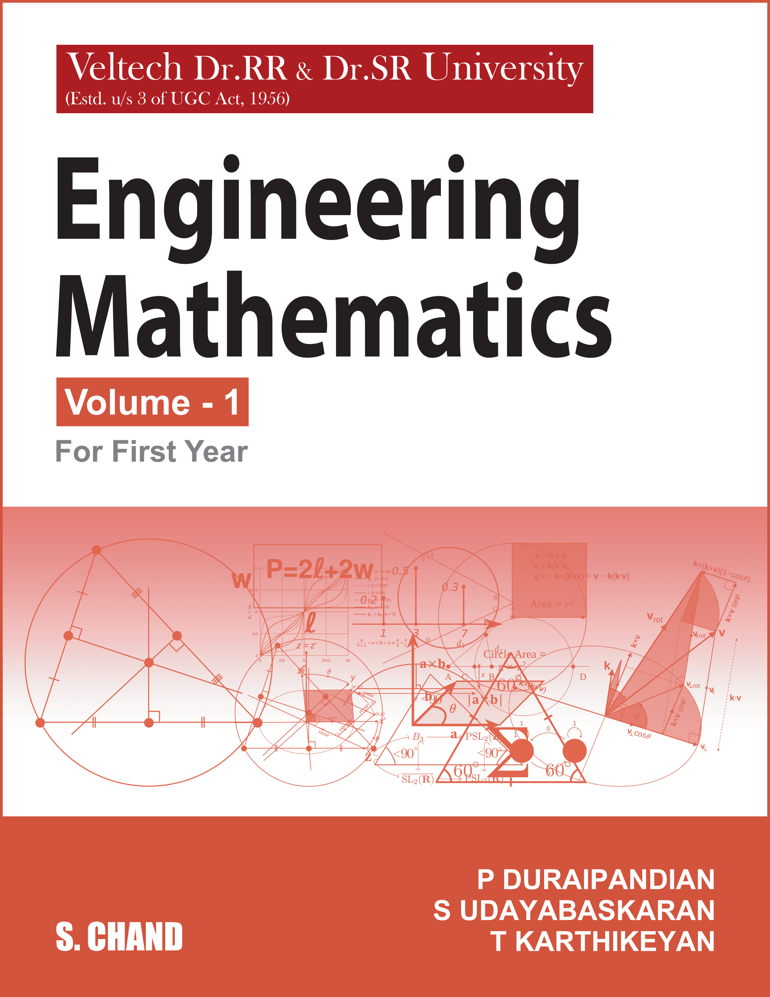 Engineering Mathematics Volume-1 (For 1st Year Of Veltech Dr. RR & Dr ...