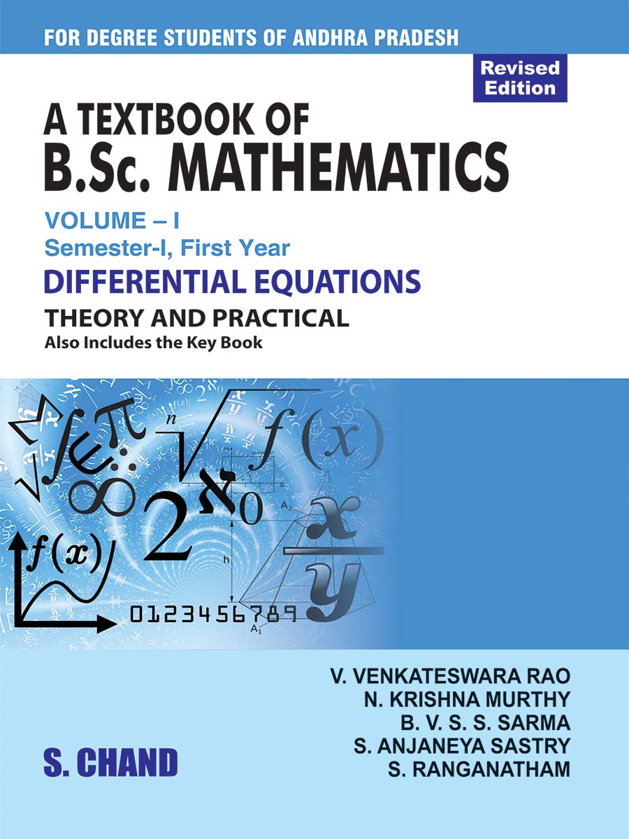 A Textbook Of B.Sc. Mathematics, Vol. I, ... By V. VENKATESWARA RAO