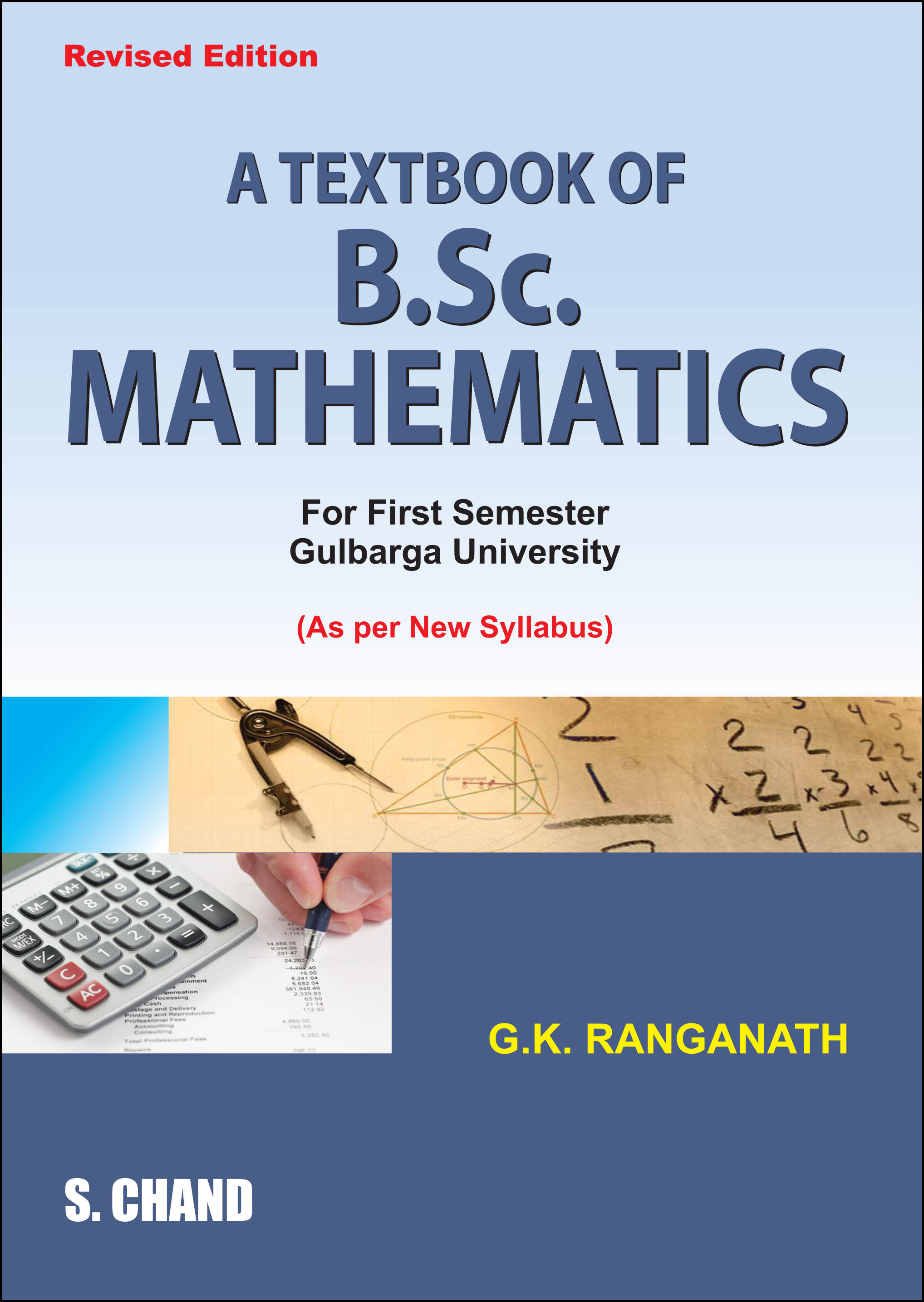 A Textbook Of B.Sc. Mathematics By G K Ranganath